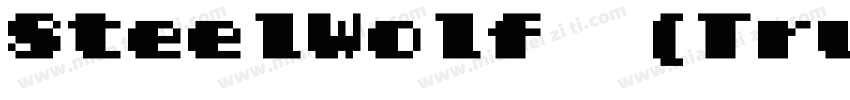 SteelWolf 中(TrueType)(西方)字体转换